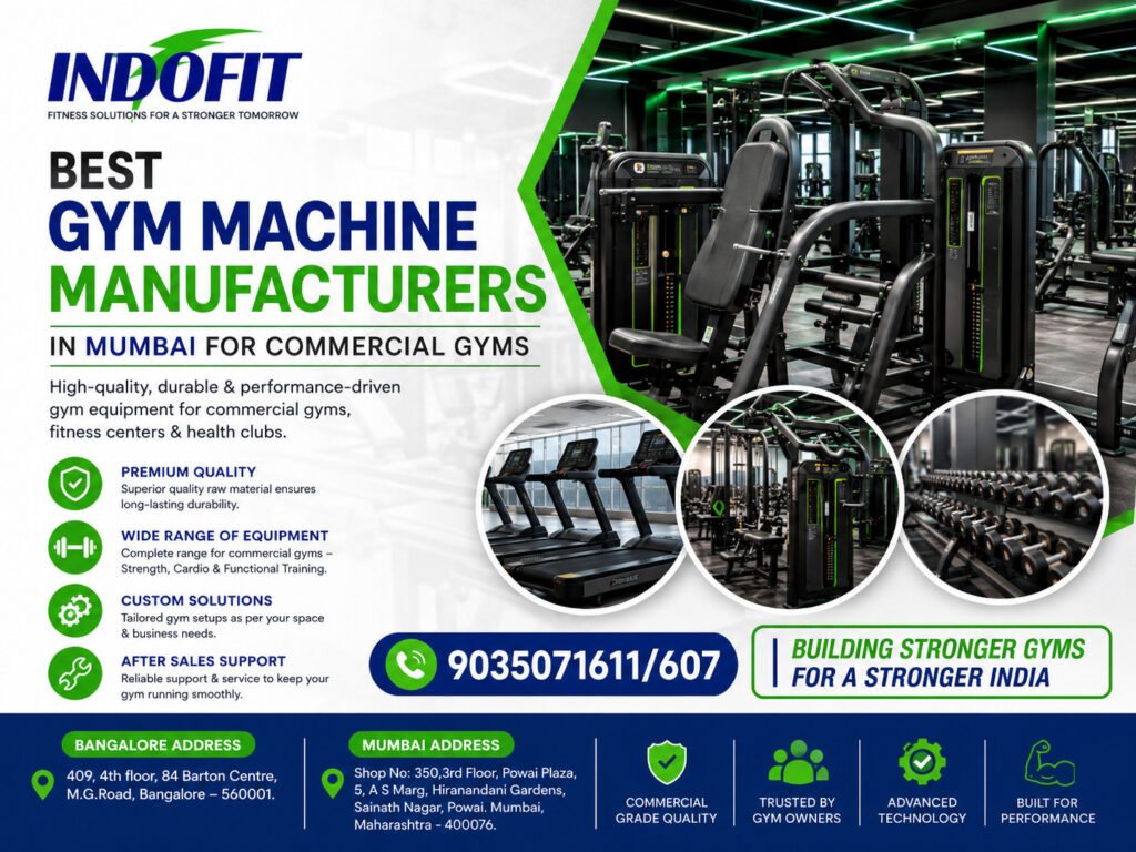 Best Gym Machine Manufacturers in Mumbai