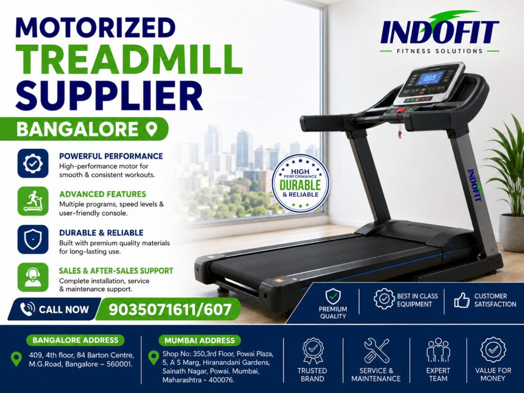 Motorized Treadmill Supplier Bangalore
